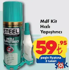 MDF KİT HIZLI YAPIŞTIRICI MDF KİT HIZLI YAPIŞTIRICI